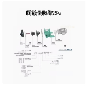 Bomba de circulación de accionamiento magnético PAN WORLD NH-400PW-CV 401 402 403 405 - Product Image 4