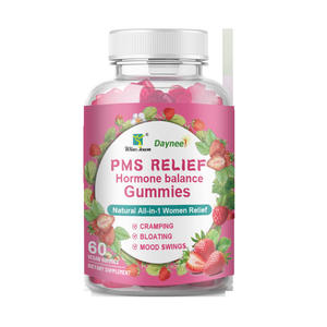 Gomitas de Hormonas PMS Naturales Antienvejecimiento para Mujeres, Equilibrio Hormonal, Apoyo al Estado de Ánimo y Suplemento para el Bienestar Menstrual - Product Image 1
