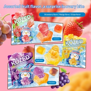 ลูกอมกัมมี่รสผลไม้ 3D Peelerz รูปสัตว์เล็กๆ สำหรับปอกเปลือก ขายส่งจากโรงงาน - Product Image 3