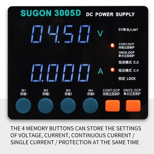 Sugon 3005d 30V 5A 110V/220V から 5V 電源への変換 AC/<span class=keywords><strong>DC</strong></span> 電源 - Product Image 4