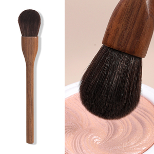 <span class=keywords><strong>Brochas</strong></span> de Maquillaje Veganas de Nogal, Herramientas de Belleza Profesionales, <span class=keywords><strong>Marca</strong></span> Privada, Soporte Personalizado, Brocha para Rubor con Pelo Sintético - Product Image 5