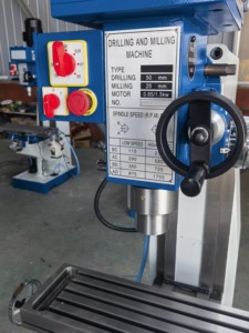 Machine de fraisage et de perçage manuelle haute performance ZX6350ZA 380V, fraiseuse universelle verticale et horizontale avec fonction de taraudage - Product Image 6