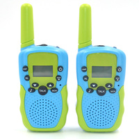 2 Walkie Talkies Infantiles de Dibujos Animados, Mini Transceptor Celular Portátil de 3KM, Alta Calidad para Exteriores