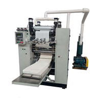 Machine entièrement automatique pour la fabrication de serviettes et de papiers, avec petite échelle, pliable, nouveau, livraison gratuite