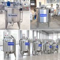 Pasteurisateur de lot 10L pour lait, bière et jus, à ultra-pasteurisation, avec système de refroidissement pour lait