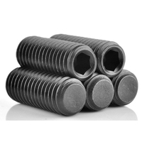 Acier ZP GAL ASTM A325 A307 GR2 GR5 193 B7 à six pans creux plat Coine Cup Dog Ball Point Set Vis DIN913 DIN914 DIN915 DIN916