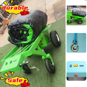 Offre Spéciale : Chariot Électrique Professionnel Personnalisé Certifié CE, Capacité 1000 kg, Robuste, Idéal pour le Transport de Bouncers à Louer - Product Image 1