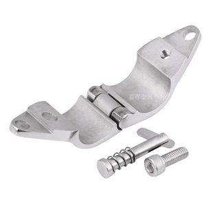 Stainless Steel Pipe <b>Clamp</b> 30mm <b>Quick</b> Release For Furniture Connection Marine Hardware - Product Image 3