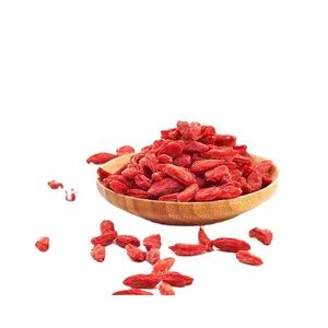 Penjualan laris 100G tas berdiri kemasan Cina merah Wolfberry buah kering USDA organik Goji Berry