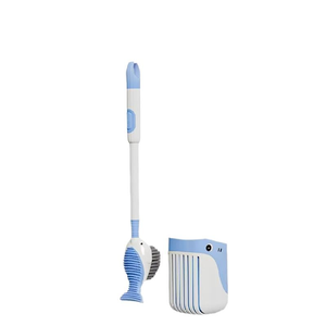 Potente Set per la Pulizia del Bagno in TPR Ecologico con Spazzola per <span class=keywords><strong>WC</strong></span> a Ventosa Liquida, Nuova, Senza Angoli Morti - Product Image 3