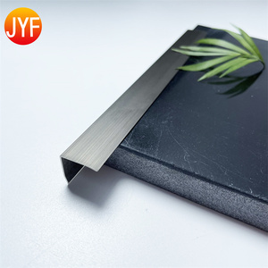 Profilés de carrelage EL097, garnitures décoratives en acier inoxydable pour carrelage, <span class=keywords><strong>coins</strong></span>, haute qualité, échantillon gratuit, angle en métal en forme de L pour carrelage mural - Product Image 3