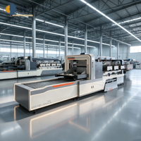 Automatische Trennwand-Montagemaschine für Faltschachteln mit optionalem Automatischen Stapler