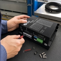 Contrôleur de moteur pas à pas triphasé haute tension Leadshine 3DM2283 220V 8.3A pour machine à plastique