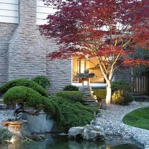 Японское искусственное красное кленовое дерево, искусственное растение, искусственное садовое озеленение, искусственные большие деревья, внутренний Декор