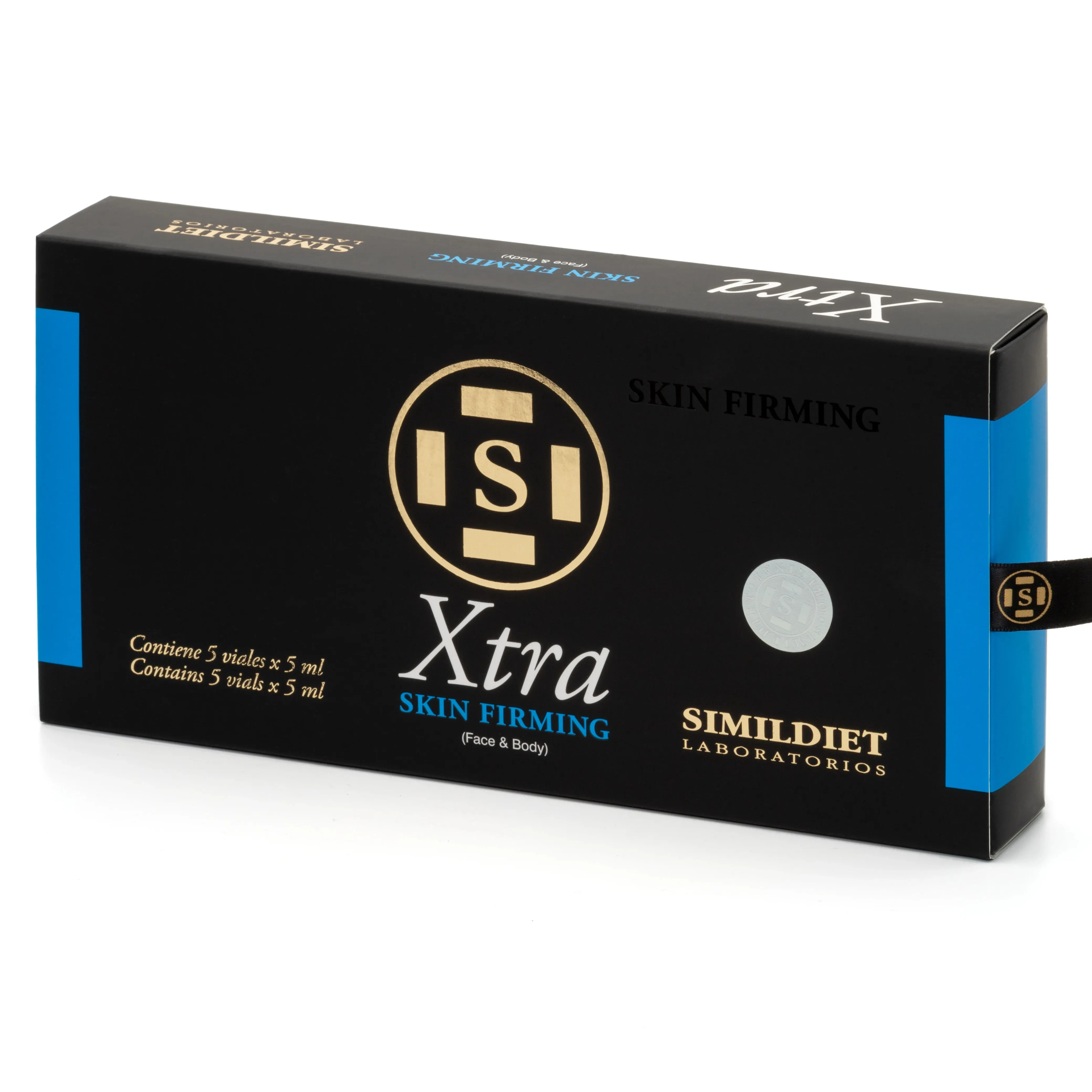 SIMILDIET XTRA SKIN FIRMING vials Spanish High Quality for lifting firming treatment body and face saggy skin