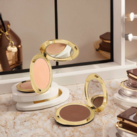 Fond de Teint Vegan Personnalisé avec Logo, Longue Tenue, Éclaircissant, Contrôle du Sébum, Poudre Compacte Correctrice, Étanche et Fini Mat