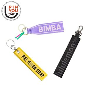 Tùy Chỉnh Bền Biểu Tượng Tùy Chỉnh Thêu Móc Chìa Khóa Vải Vòng Chìa Khóa Vá Thẻ Chìa Khóa Trống Thêu Keychain Tùy Chỉnh Hình Dạng - Product Image 1