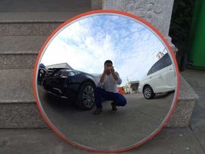 <span class=keywords><strong>Espejo</strong></span> cóncavo grande para exteriores de 100 cm al por mayor, <span class=keywords><strong>espejo</strong></span> convexo irrompible de seguridad vial, <span class=keywords><strong>espejo</strong></span> convexo naranja de tráfico de 180 grados - Product Image 5