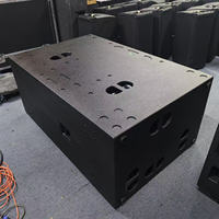 BSX Double Haut-Parleur Subwoofer de 21 Pouces, Woofer de 21 Pouces, Subwoofers Audio Professionnels Passifs TGTWW