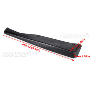 CS Style 2x <b>Car</b> Rear Bumper Lip <b>Diffuser</b> Splitter Spoiler Guard Canard Protector <b>for</b> Subaru Impreza WRX Sti 2011-2014 4Dr - Product Image 6