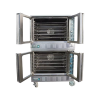 Four à convection commercial en acier inoxydable, four à convection électrique pour restaurant, hôtel, pâtisserie
