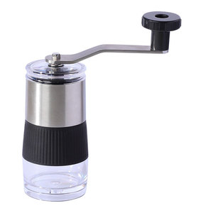AkL Manual Coffee Grinder 304 Stainless Steel Portable Adjustable Office Use - Product Image 5