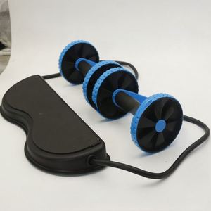 Machine de traction multifonctionnelle à double roue, appareil de fitness abdominal avec corde de tension, roue abdominale - Product Image 6
