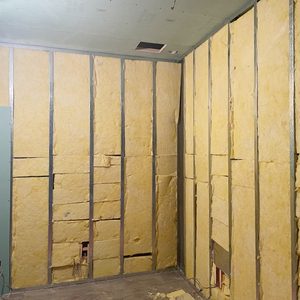 Manta Aislante Acústica de Lana de Fibra de Vidrio Impermeable, Rollo de Lana de Vidrio para Aislamiento de Edificios, Precios para Sudamérica - Product Image 5