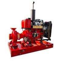 Pompa Pemadam Kebakaran Multistage Tekanan Tinggi EDJ Diesel Engine Jockey 250 500 750 1000 GPM Pompa Air Sentrifugal Elektrik