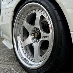 Rines Roc Custom de 18 Pulgadas, 2 Piezas, Forjados, JDM <span class=keywords><strong>Nismo</strong></span> LMGT1, 5 Radios, 5x114.3 para <span class=keywords><strong>Nissan</strong></span> Skyline GT-R R32 R33 <span class=keywords><strong>R34</strong></span> - Product Image 5