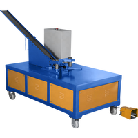 Machine d'installation pneumatique pour codes d'angle de conduits d'air carrés CRAVAMENTO CANTO TDC