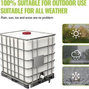 Raccord d'extension pour réservoir IBC S60 X 6, adaptateur anti-fuite en plastique pour conteneur de 40 pieds - Product Image 4