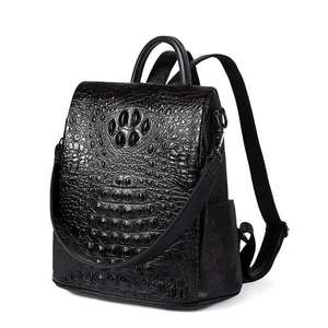 Mochila De cuero de vaca auténtica para hombre, morral de viaje suave, calidad garantizada - Product Image 2