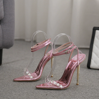Nouvelles sandales d'été 2026 à talons hauts pour femmes – Élégantes et sexy pour soirées et banquets – Chaussures de mode habillées