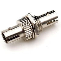 Adaptateur fibre optique ST vers ST Simplex Monomode ST UPC 0.2dB Coupleur métallique 1000 Mating pour Boîtier terminal ODF FTTH avec raccord à bride