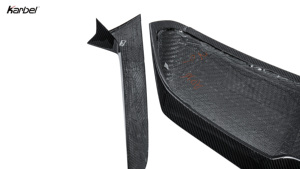 Spoiler in Fibra di Carbonio Karbel per Tetto e Alettone Posteriore Audi A4 B9 <span class=keywords><strong>Allroad</strong></span> 2017-2024 - Product Image 5