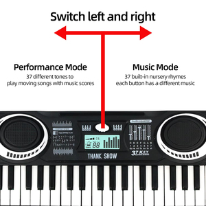 Piano numérique électronique à écran LED 37 touches en gros, instrument de musique et jouet éducatif pour enfants - Product Image 4