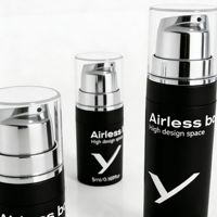 Flacon pompe sans air en PP, design compact, 5 ml, 10 ml, 15 ml, pour crème, lotion, sérum visage, lait corporel, écran solaire, maquillage