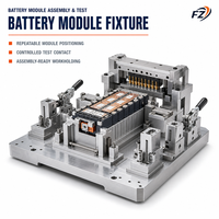 Fixations d'outillage CNC personnalisées pour l'assemblage et le test de modules de batteries dans la fabrication de semi-conducteurs, photovoltaïque et d'énergies renouvelables