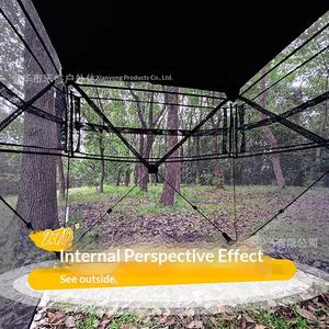 270/360 Derece Perspektifli Piramit Av Çadırı Geyik Hindi Kuş Gözlem Çadırı Hızlı Kurulum İlkbahar Yaz Sonbahar 2000-3000mm - Product Image 4