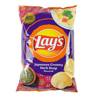 Nouvelle saveur de Lays Soupe à la crème japonaise à la vanille Chips de pommes de terre Snacks aux fruits et légumes