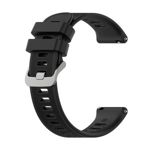 สายนาฬิกาซิลิโคนแบบนิ่มแบบปลดเร็วขนาด 20 มม. สำหรับ <span class=keywords><strong>Garmin</strong></span> Forerunner158/<span class=keywords><strong>55</strong></span>/<span class=keywords><strong>245</strong></span>/645/Venu/Vivoactive3 - Product Image 5