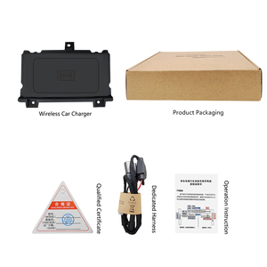 2022 Oem Odm Qualité 15W Qi Kit de charge rapide sans fil magnétique pour Aion Y/Z03 Chargeurs de téléphone <span class=keywords><strong>Chargeur</strong></span> sans fil Allume-cigare - Product Image 2