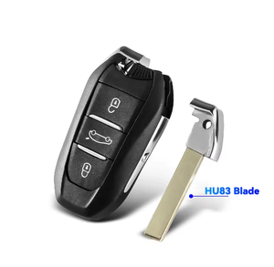 Boîtier de <span class=keywords><strong>clé</strong></span> de voiture à distance pour <span class=keywords><strong>Peugeot</strong></span> <span class=keywords><strong>208</strong></span> 301 308 508, pour Citroën C3 C4 C5 DS5 DS6, coque de <span class=keywords><strong>clé</strong></span> à distance VA2/HU83 pour <span class=keywords><strong>clé</strong></span> universelle Vvdi - Product Image 6