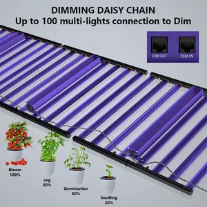 Dlc Samsung Led Bar Full Spectrum 700W 1000W 1200W Vervangen Hps Lampen Strip Plant Led Grow Light Spectrum Uv Ir Voor Kas