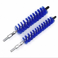Kit de brosses spirales pour le nettoyage des canalisations, brosse en nylon avec embout fileté pour perceuse, égouts, hotte et cheminée