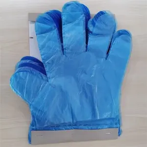 Guantes desechables transparentes de pe, para el procesamiento de Servicios de Alimentos, <span class=keywords><strong>Mcdonald</strong></span> - Product Image 3