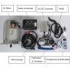 Moteur et contrôleur Shinegle Ev 7000 tr/min 15 kW pour kit de conversion de voiture électrique pour kit de voiture intelligente