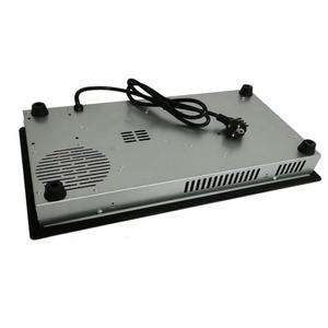 Cuisinière en céramique à deux brûleurs intégrée, boîtier métallique de 20,08 pouces, 220V 3400W - Product Image 3