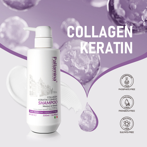 Shampoo à la kératine Pallamina, soin lissant et fortifiant pour les cheveux, marque privée OEM ODM, shampooing professionnel <span class=keywords><strong>sans</strong></span> <span class=keywords><strong>sulfate</strong></span> pour salon - Product Image 3